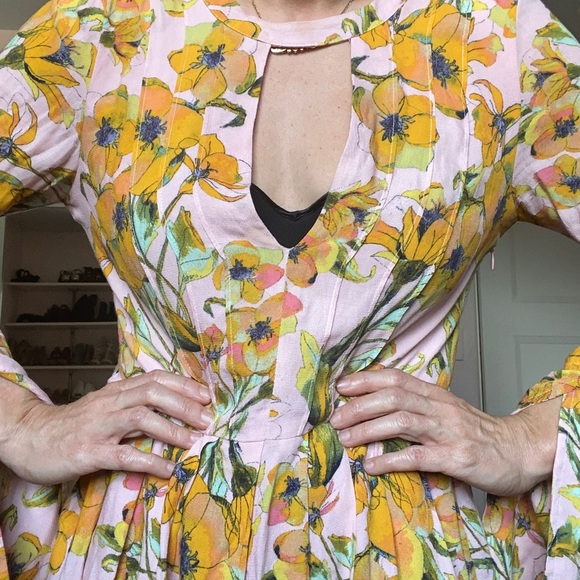 Free People Tegan babydoll mini dress - Picture 7 of 8